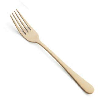 Gold Dessert Fork - Qty 12 Pack