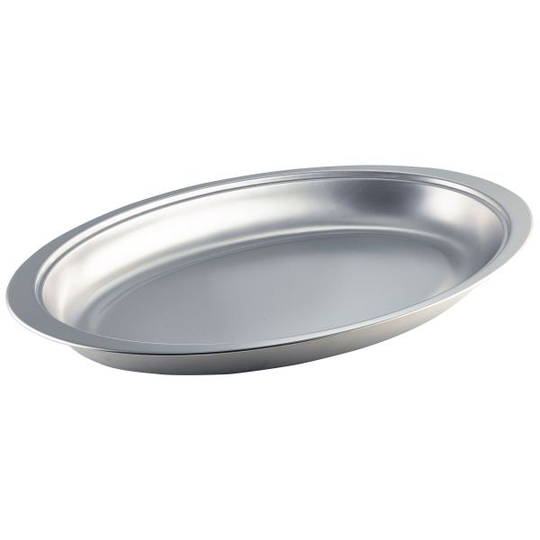 S/St.Oval Banqueting Dish 20