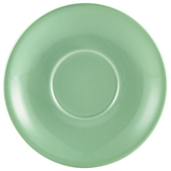 Royal Genware Saucer 16cm Green