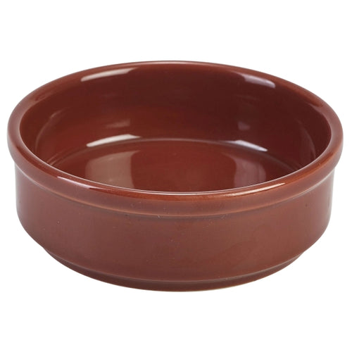 Royal Genware Round Dish 10cm Terracotta