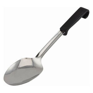 Genware Plastic Handle Spoon Plain Black