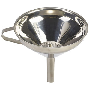 S/St.5"Funnel With Removable Strainer