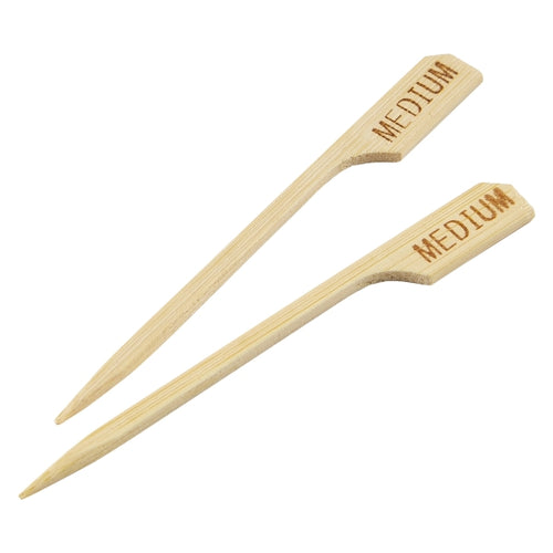 Bamboo Steak Markers 9cm/3.5