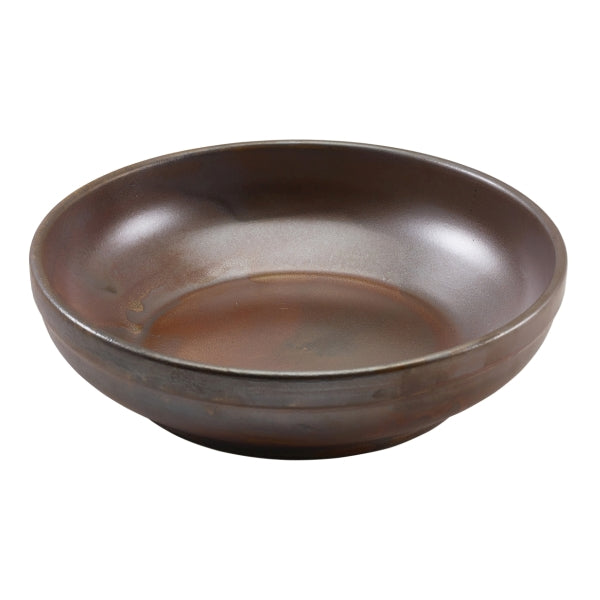 Terra Porcelain Rustic Copper Coupe Bowl 20cm