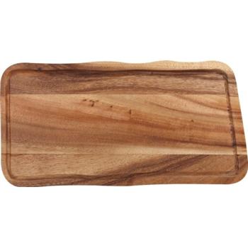 Rectangular Board Groove Acacia 22x40x2cm