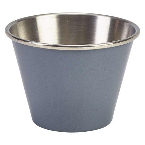 2.5oz Stainless Steel Ramekin Grey