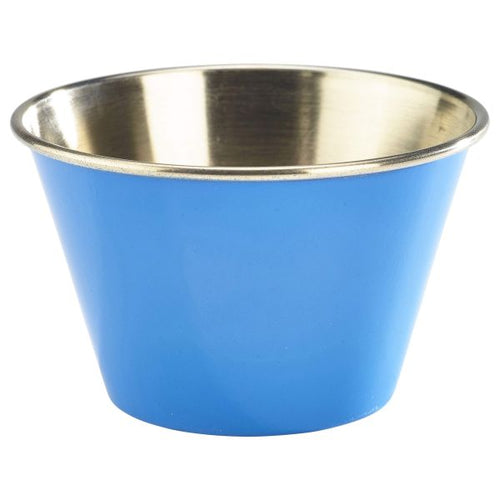 6oz Stainless Steel Ramekin Blue