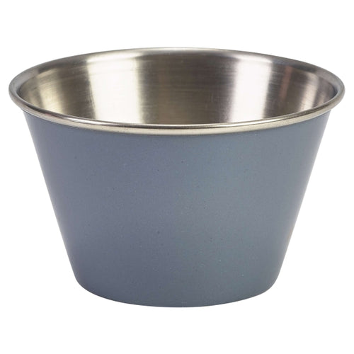 6oz Stainless Steel Ramekin Grey