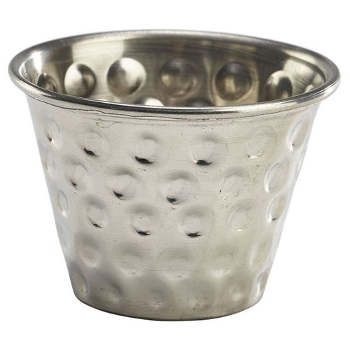 2.5oz Stainless Steel Hammered Ramekin