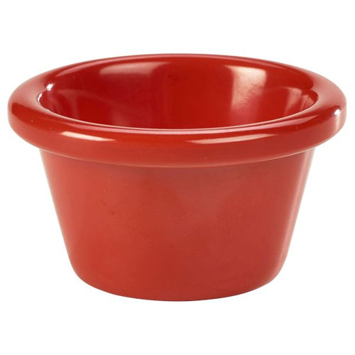 Ramekin 2oz Smooth Red