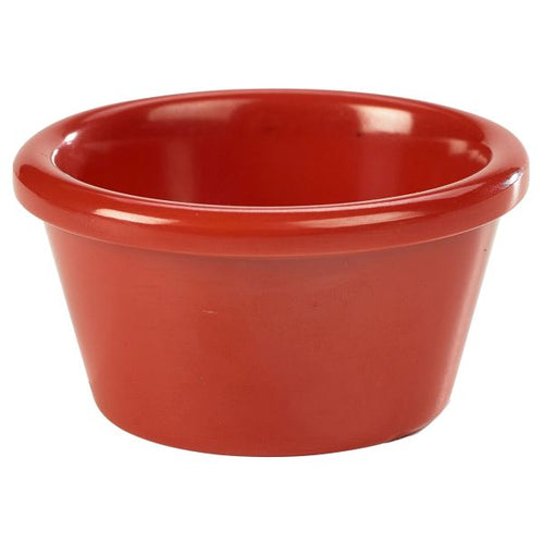 Ramekin 3oz Smooth Red