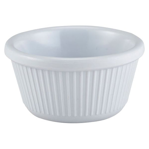 Ramekin 3oz Fluted White