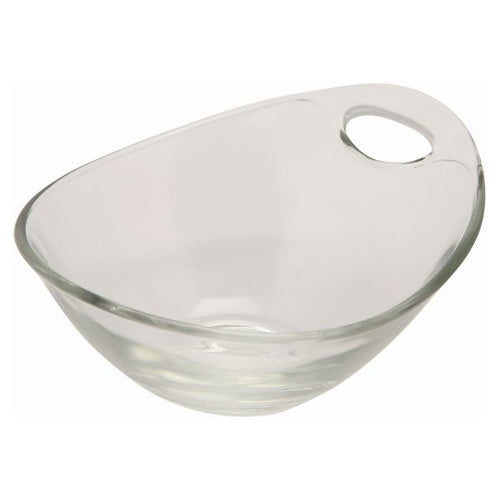 Handled Glass Bowl 10cm Dia