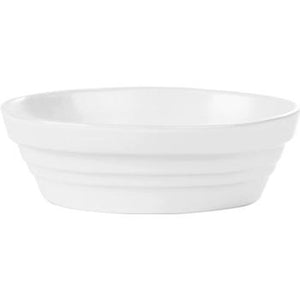 White Round Baking Dish 14cm/5.5'' (2)