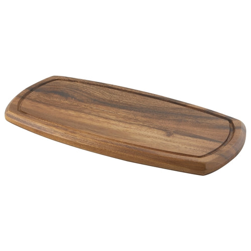 Genware Acacia Wood Serving Board 36 x 18 x 2cm