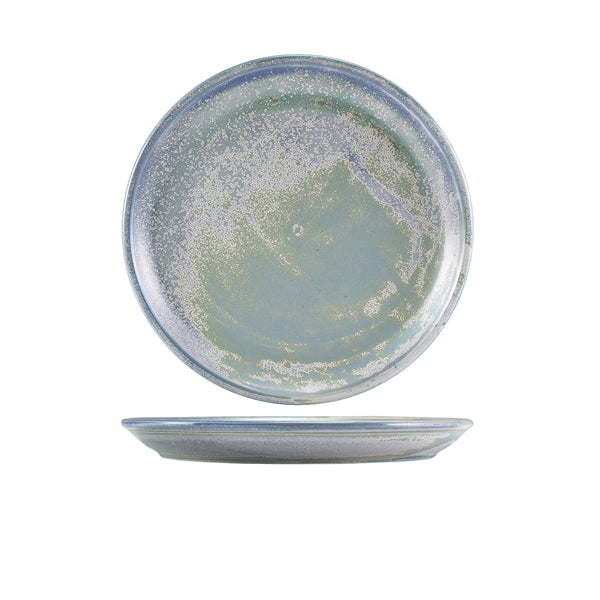 Terra Porcelain Seafoam Coupe Plate 24cm - Pack Of 6